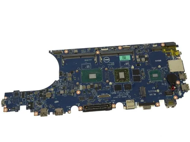 Green Dell Precision 3510 motherboard with i7-6700HQ 2.6GHz quad core processor