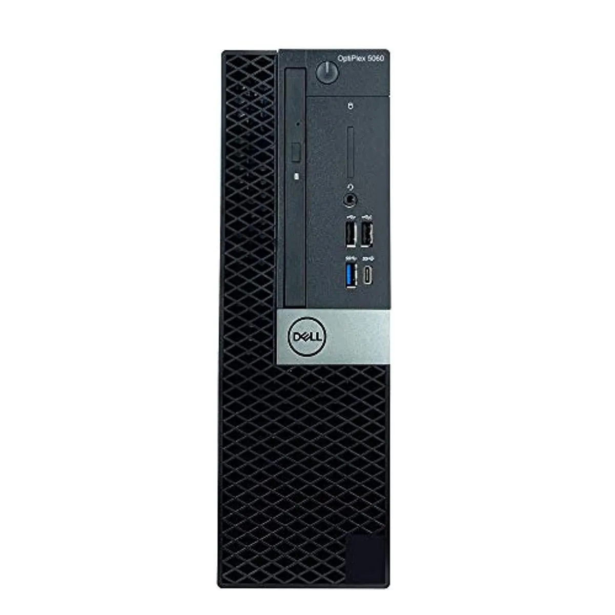 Small black Dell OptiPlex 5060 SFF desktop tower