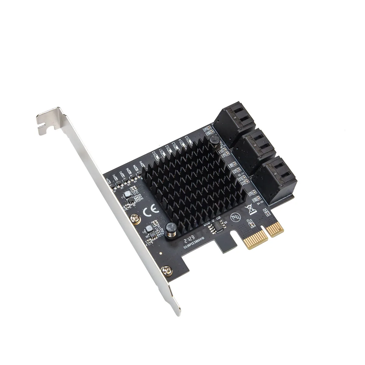 Syba Syba SY-PEX40166 6 Port SATA III PCIe 3.0 x1 Non-RAID Controller — صورة المنتج