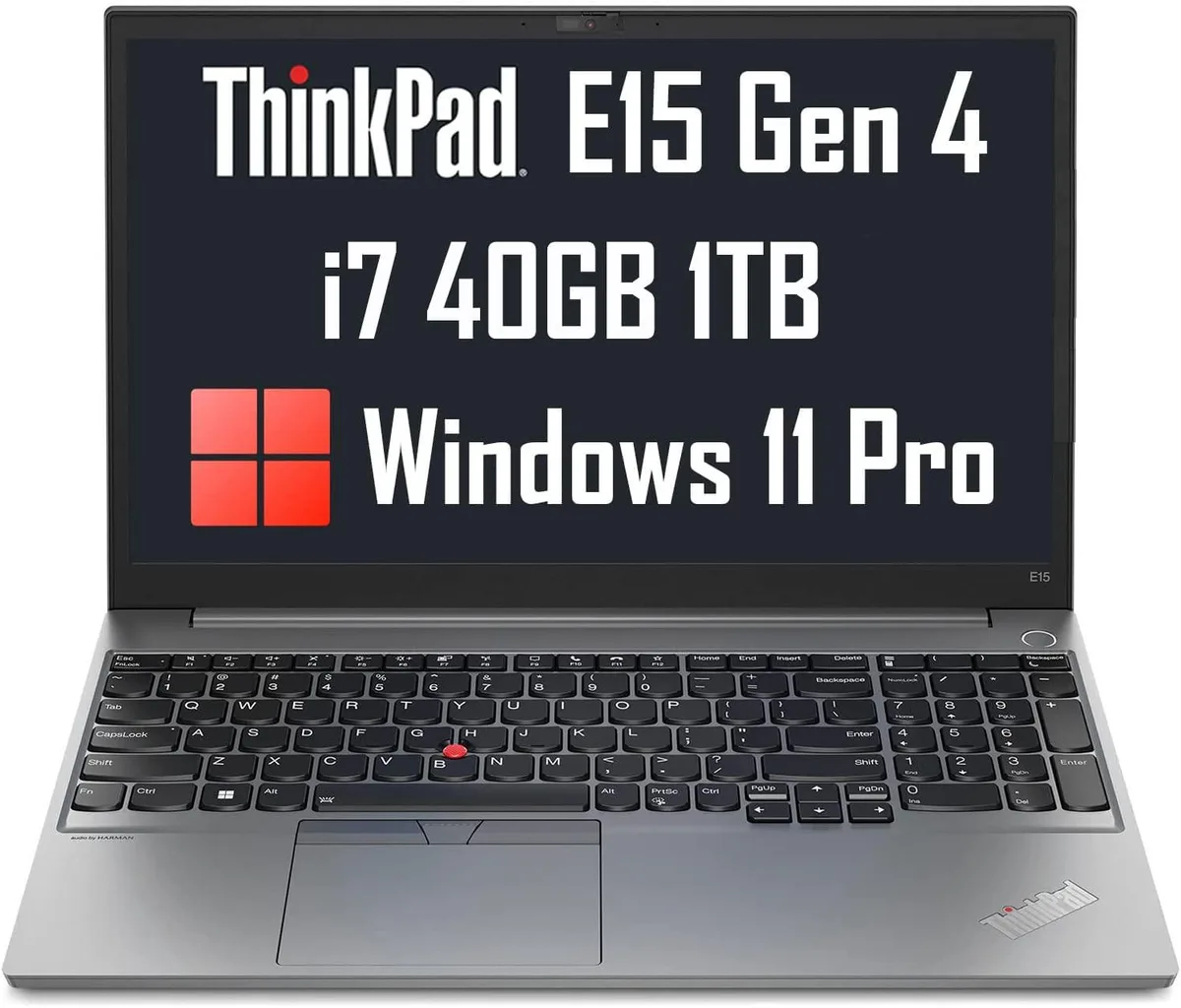 Lenovo Lenovo ThinkPad E15 Gen 4 15.6" FHD i7-1255U 40GB 1TB business laptop 21E6007GUS — תמונת המוצר