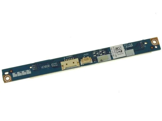 Small green circuit board with Alienware logo LED component