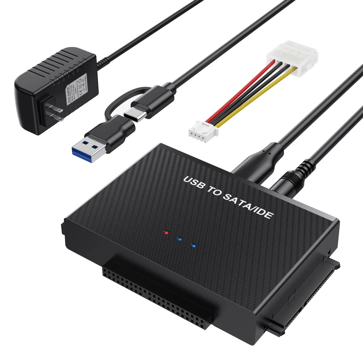 LUOM LUOM E19 USB 3.0 to SATA/IDE Hard Drive Adapter — 商品写真