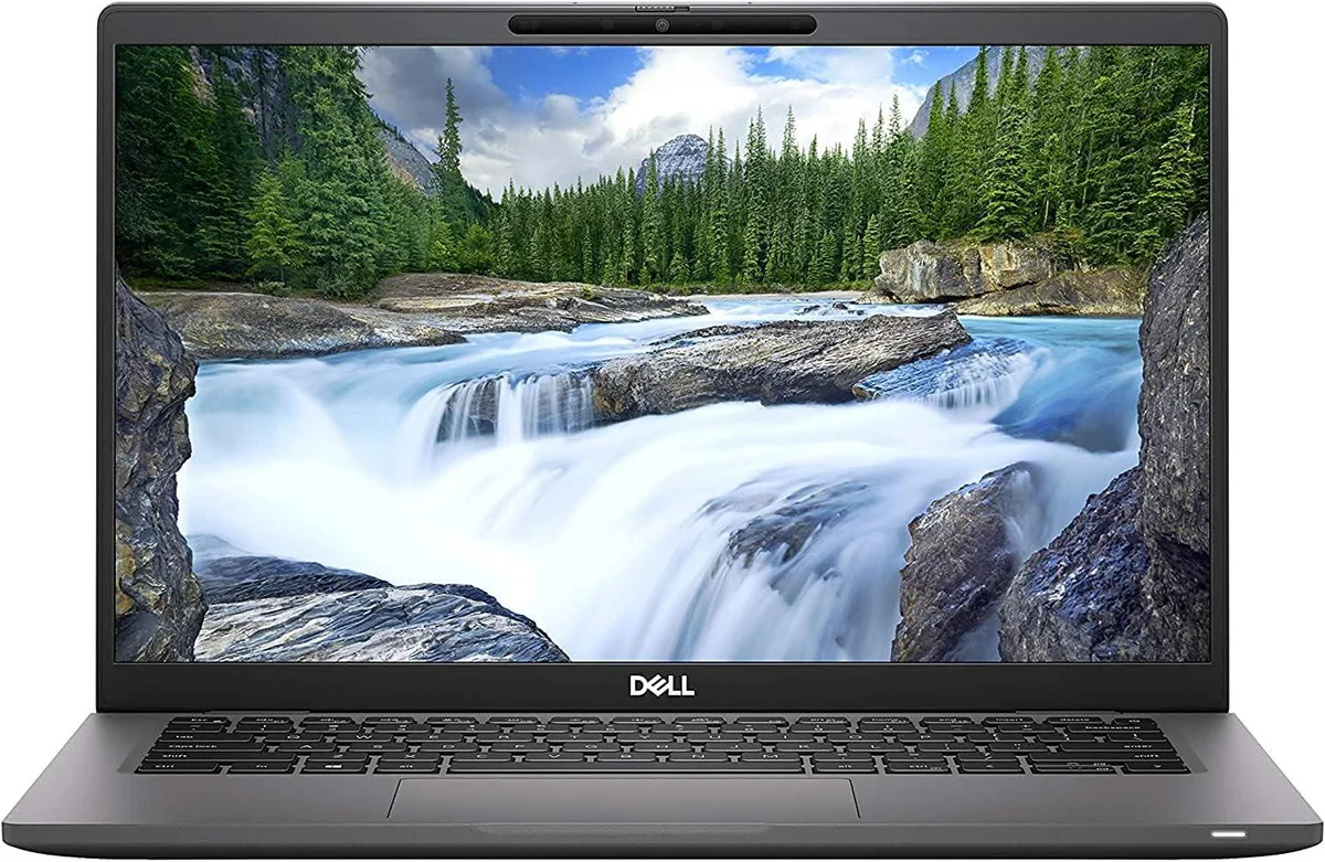 Dell Latitude 7420 14 inch laptop carbon fiber black finish