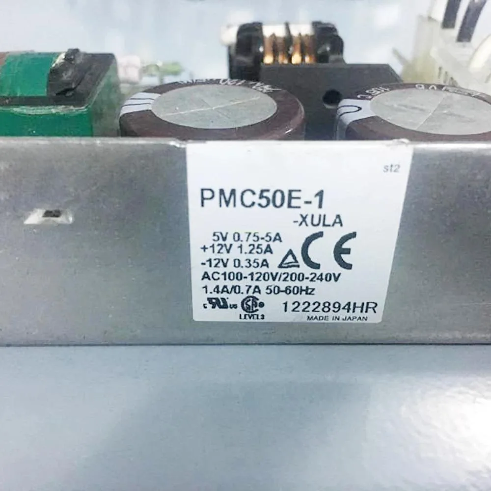 KHACHIMO 50 W ATX power supply unit, metal enclosure, modular cables visible