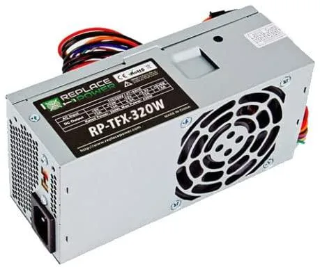 TFX power supply unit with 80mm fan and SATA connectors