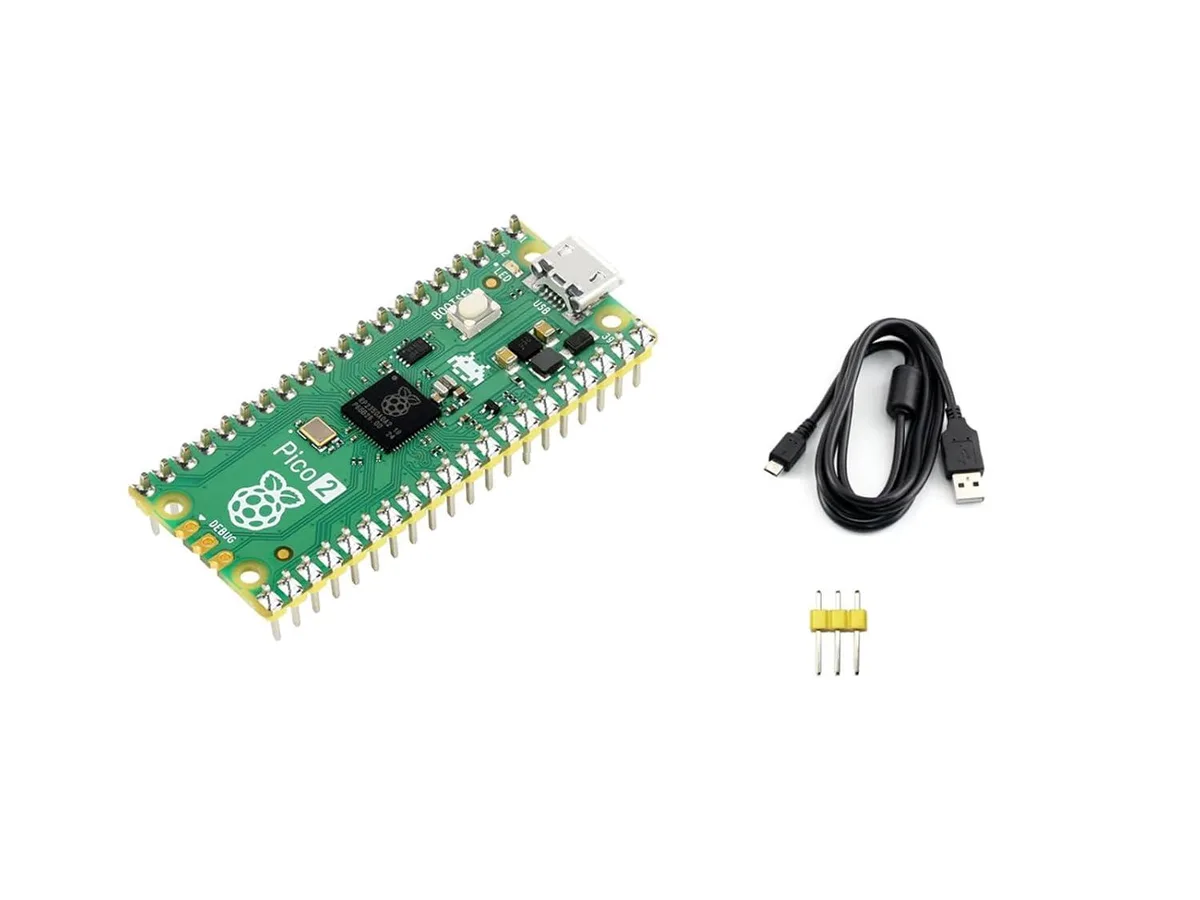 LORDWORLD LORDWORLD Raspberry Pi Pico 2 RP2350 Development Board with Header — ภาพสินค้า