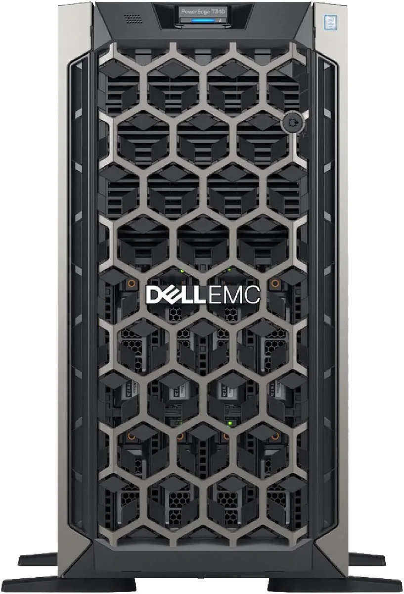 DELL DELL PowerEdge T340 tower server Xeon E-2124 3.3GHz 32GB 16TB RAID — product photo