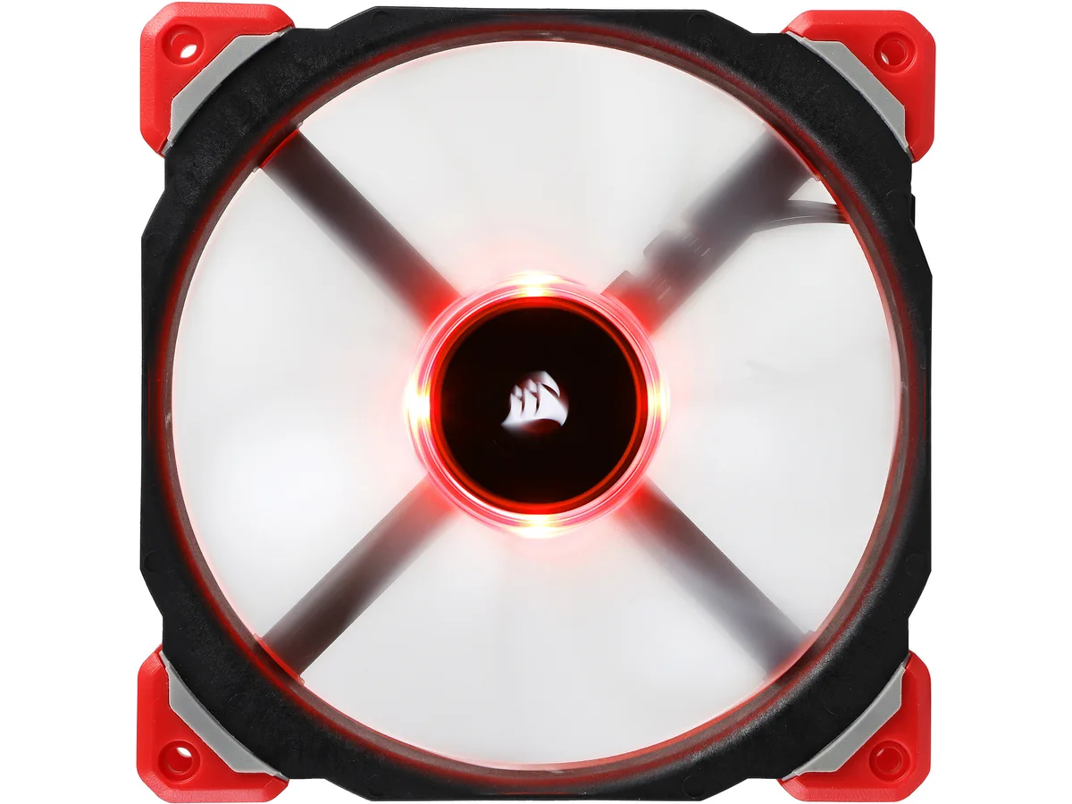 Corsair Corsair ML140 PRO LED CO-9050047-WW 140mm case fan RED — productfoto