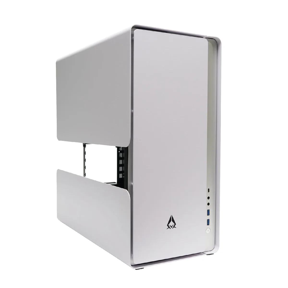 AZZA AZZA 808W-M ATX Mid Tower PC Case White Aluminium Steel — product photo