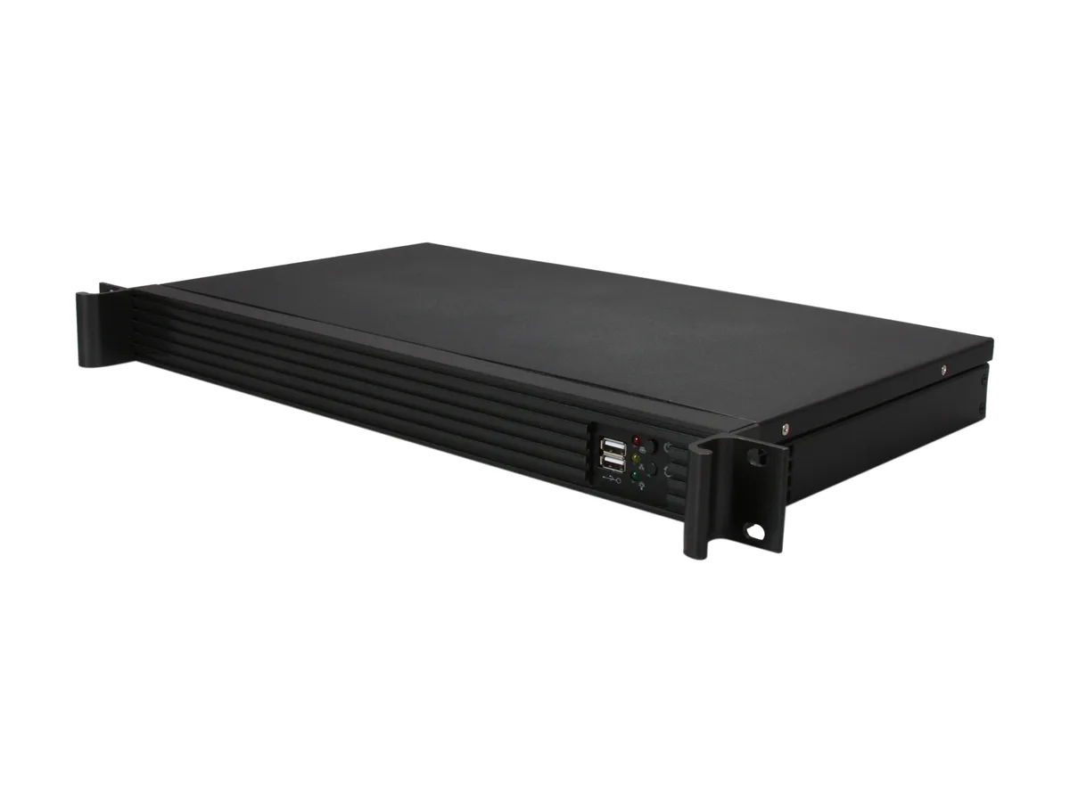 iStarUSA Inc. iStarUSA Inc. D-118V2-ITX-30FX8 1U server chassis 300W 80Plus — tuotekuva