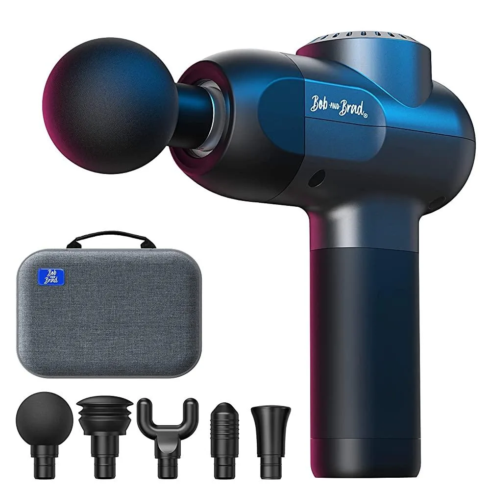 Bob and Brad Bob and Brad C2 Massage Gun 5 Speeds 5 Heads Black QL/DMS C2-D — صورة المنتج