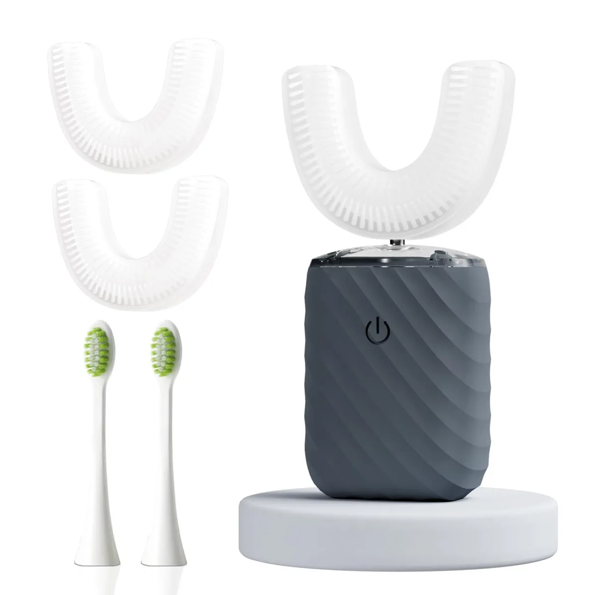  ELOTAME 809cr U-Shaped Ultrasonic Toothbrush Deep Blue — product photo