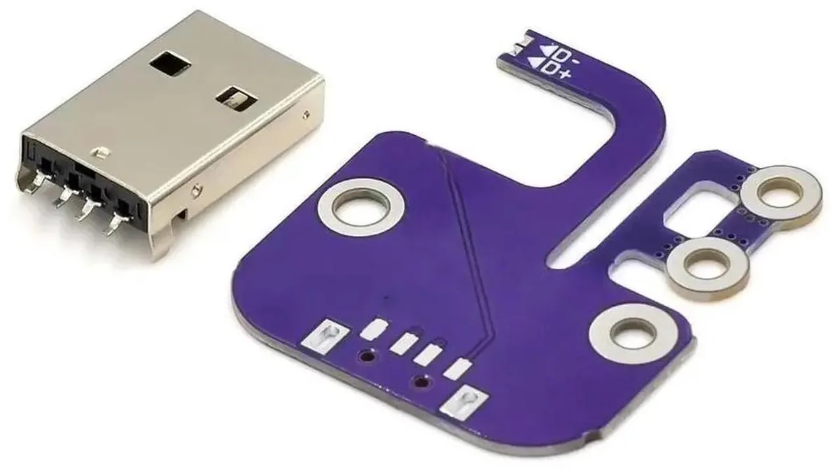 Vszerda Vszerda USB Adapter Board Pi Zero W Micro USB to Type A — foto del prodotto