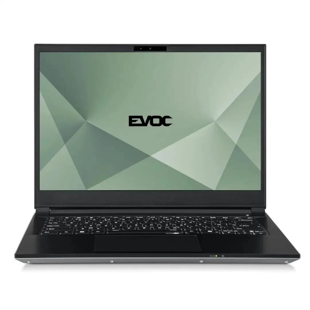 Silver 14 inch gaming laptop with metal top and bottom case