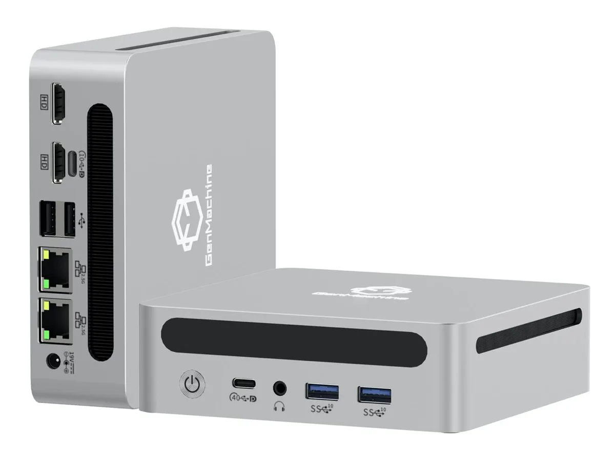 GenMachine GenMachine Mini PC Ryzen 7 7735HS 32GB LPDDR5 512GB desktop PC — toote foto