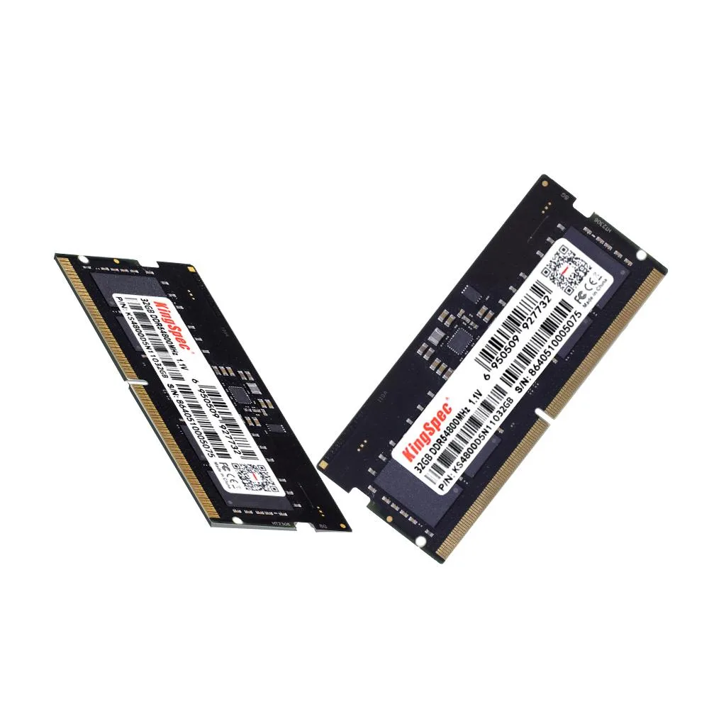 KingSpec KingSpec 64GB (2 x 32GB) DDR5 SO-DIMM 4800 CL40 laptop RAM — صورة المنتج