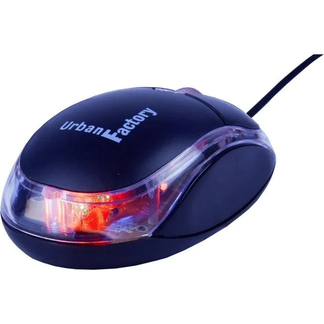 Acer America Acer America BDM02UF Gaming Mouse 800 dpi 3 Button USB Black Transparent — صورة المنتج
