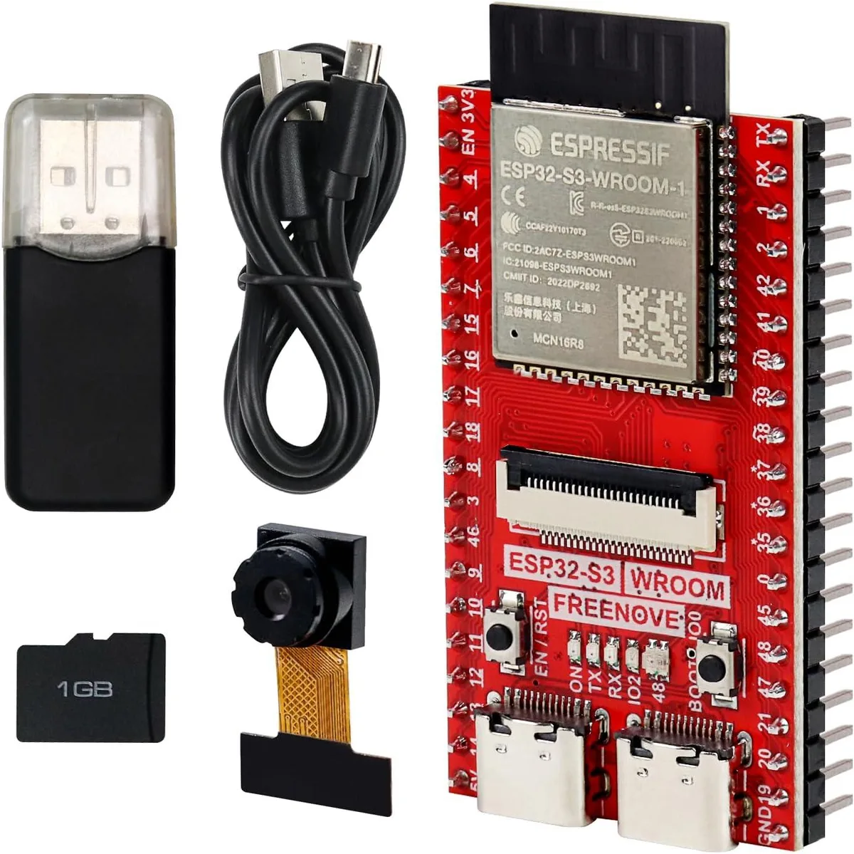 MCDODO MCDODO ESP32-S3 CAM Board 16 MB Flash 240 MHz development board — toote foto