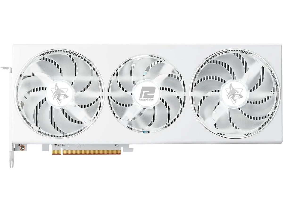 PowerColor PowerColor RX7800XT 16G-L/OC/WHITE graphics card — photo du produit