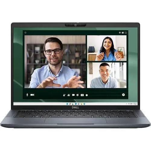 Blue 13.3-inch touchscreen laptop, ultra-portable commercial design