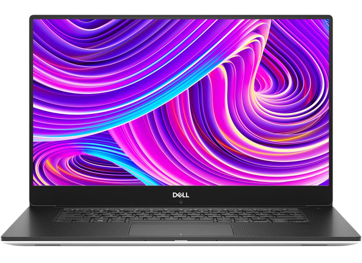 Silver Dell Precision 5530 15.6 inch FHD laptop closed view