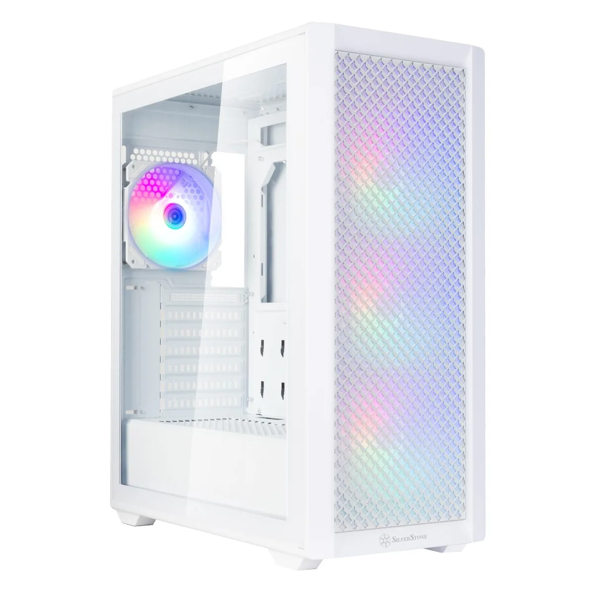 Silverstone Silverstone CS-FA515XR-WG White ATX Mid Tower PC Case — صورة المنتج
