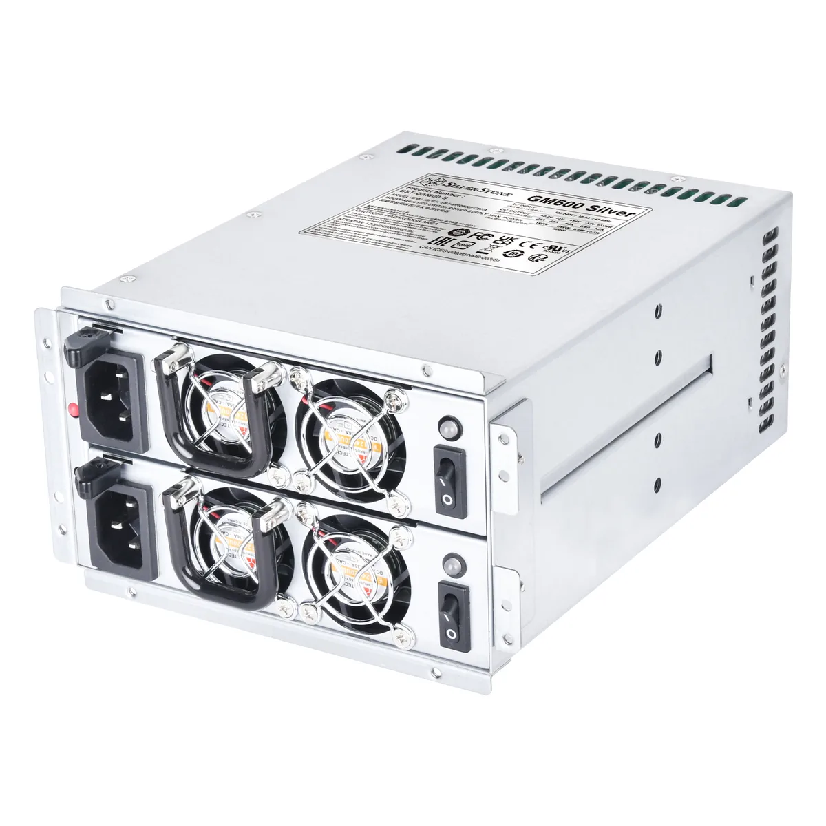 Silverstone Technology Silverstone Technology GM600-S 600W server power supply — 제품 사진