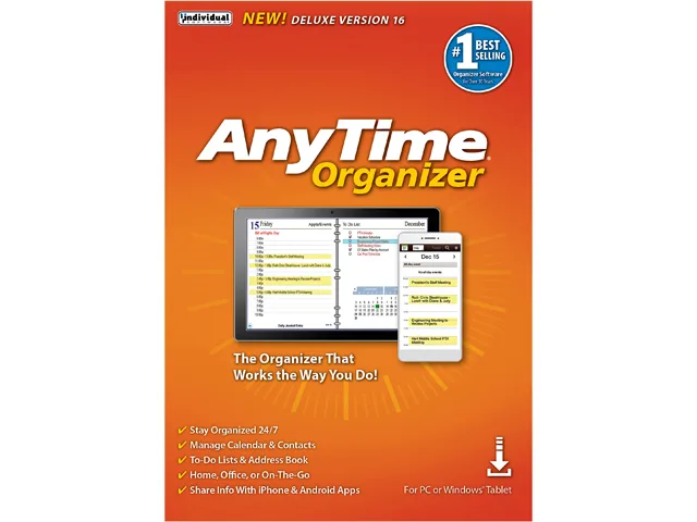 Individual Software Individual Software ESD-A16 AnyTime Organizer Deluxe 16 learning — foto produk