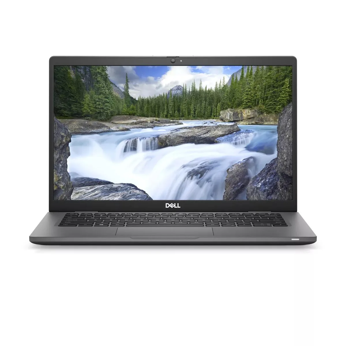 Black Dell Latitude 7330 13.3 inch laptop closed view