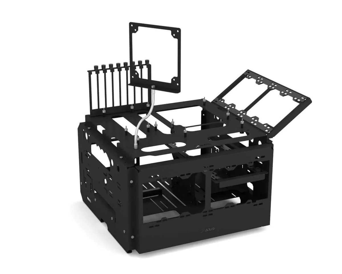 PrimoChill PrimoChill Praxis WetBenchSX Pro Flat Edition Test Bench — photo du produit