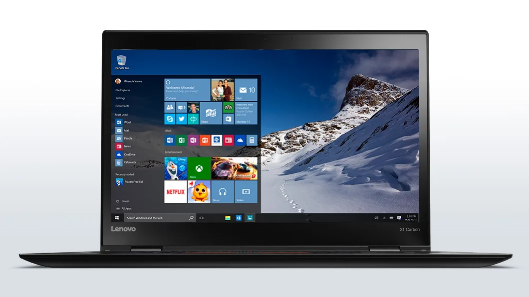 Black 14-inch 2-in-1 laptop with touchscreen and stylus, thin matte chassis