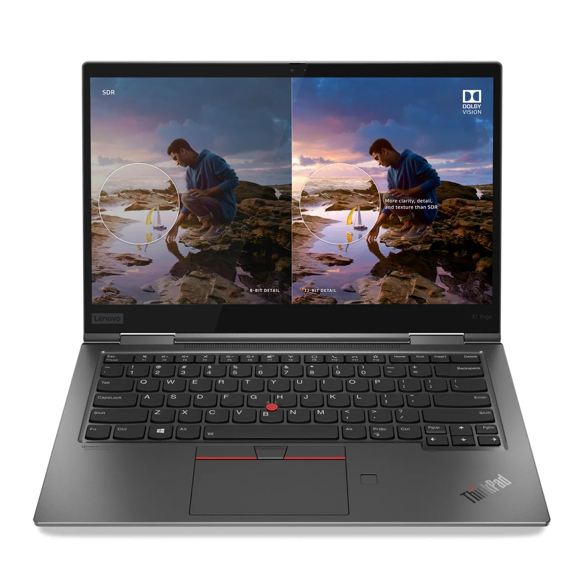 Lenovo Lenovo ThinkPad X1 Yoga Gen 5 20UB0068US laptop 14.0" FHD Touch i7-10610U 16GB 512GB — produkto nuotrauka