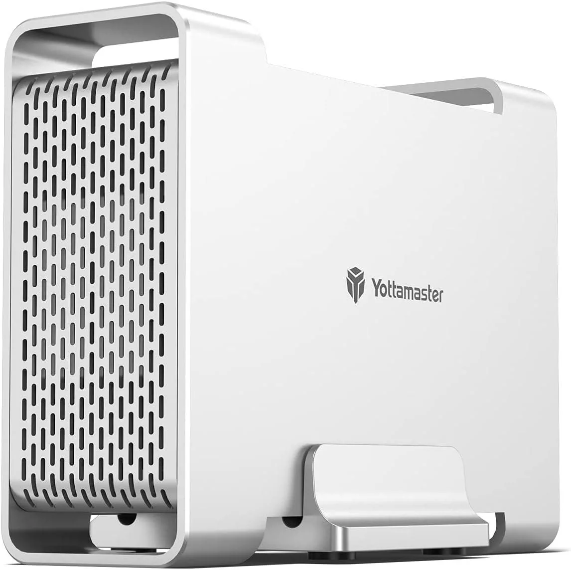 Yottamaster Yottamaster DR2RC3-25-SV 2 Bay RAID Drive Enclosure USB3.1 Gen2 10Gbps 2.5" SATA Silver Aluminum — снимка на продукта