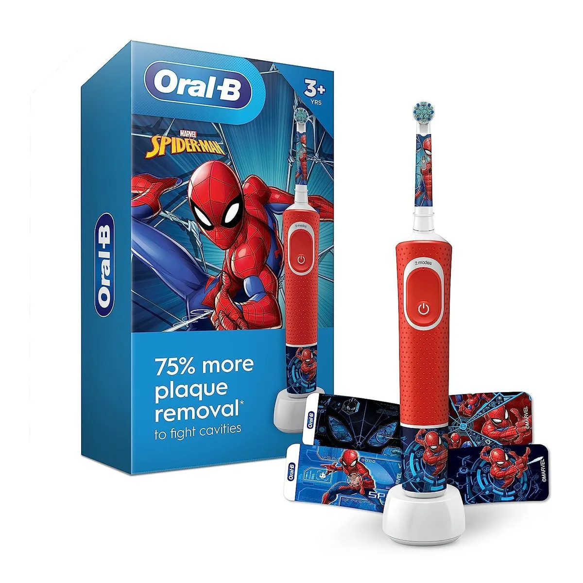  Oral-B Kids Electric Toothbrush Marvel's Spiderman D100.413.2K — product photo