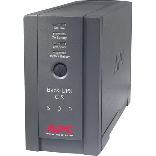 APC APC BK500BLK Tower UPS 500 VA 300 W with 16 GB USB 3.0 Drive — photo du produit