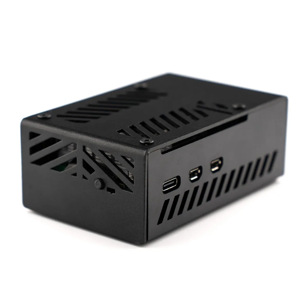 Pimoroni Pimoroni PIM771 NVMe Base Case Raspberry Pi 5 folded aluminium — 제품 사진