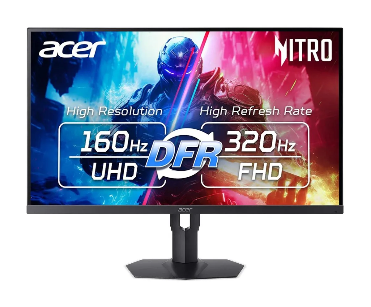 Acer America Acer Nitro 27 4K UHD MiniLED gaming monitor XV275K V3biipprx — product photo