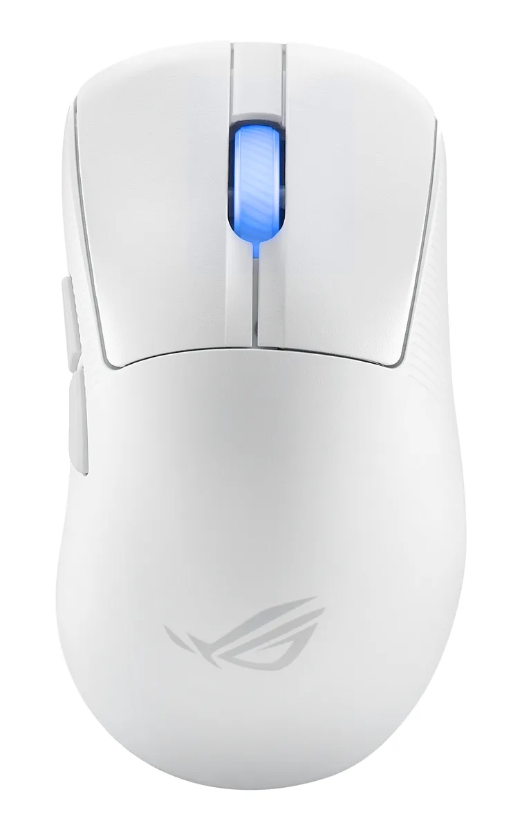 ASUS ASUS 90MP03N0-BMAA10 ROG Keris II WL Ace 54g 42000 dpi White gaming mouse — 商品写真