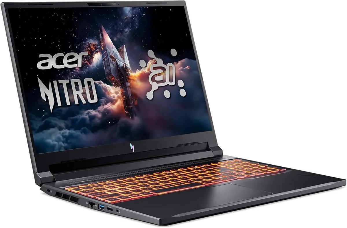 Acer America Acer America Nitro V 16 AI Ryzen AI 5 340 RTX 5060 16GB 512GB 180Hz laptop — product photo