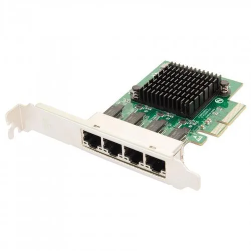 Syba Syba PCIe x4 4-Port Gigabit Ethernet Expansion Card — toote foto