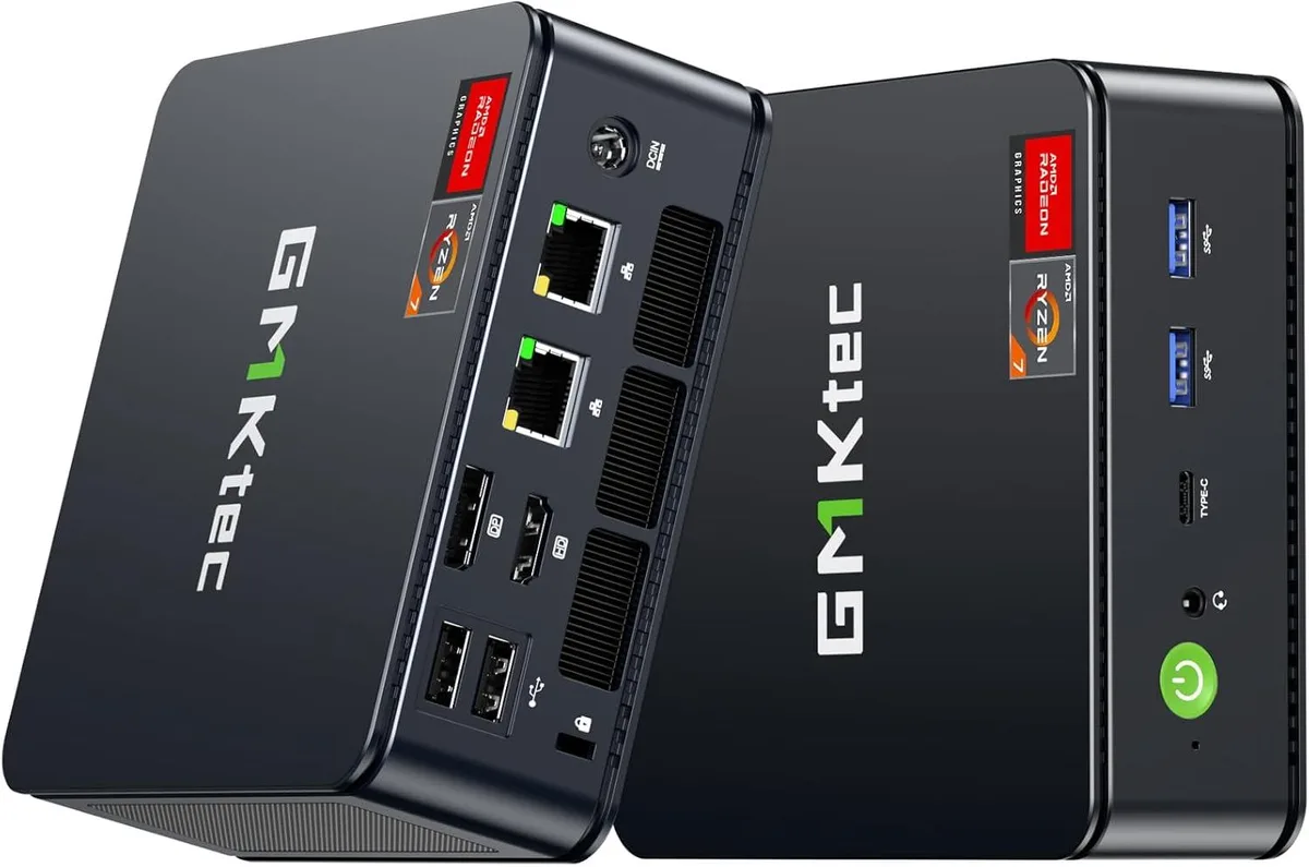 GMKtec GMKtec M5 Ultra Black 32GB+512GB barebone mini PC — photo du produit