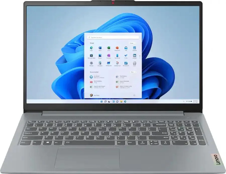 Lenovo Lenovo IdeaPad Slim 3i 15.6" Intel Core 3 N355 2025 8GB 128GB UFS Arctic Grey business laptop — 商品写真