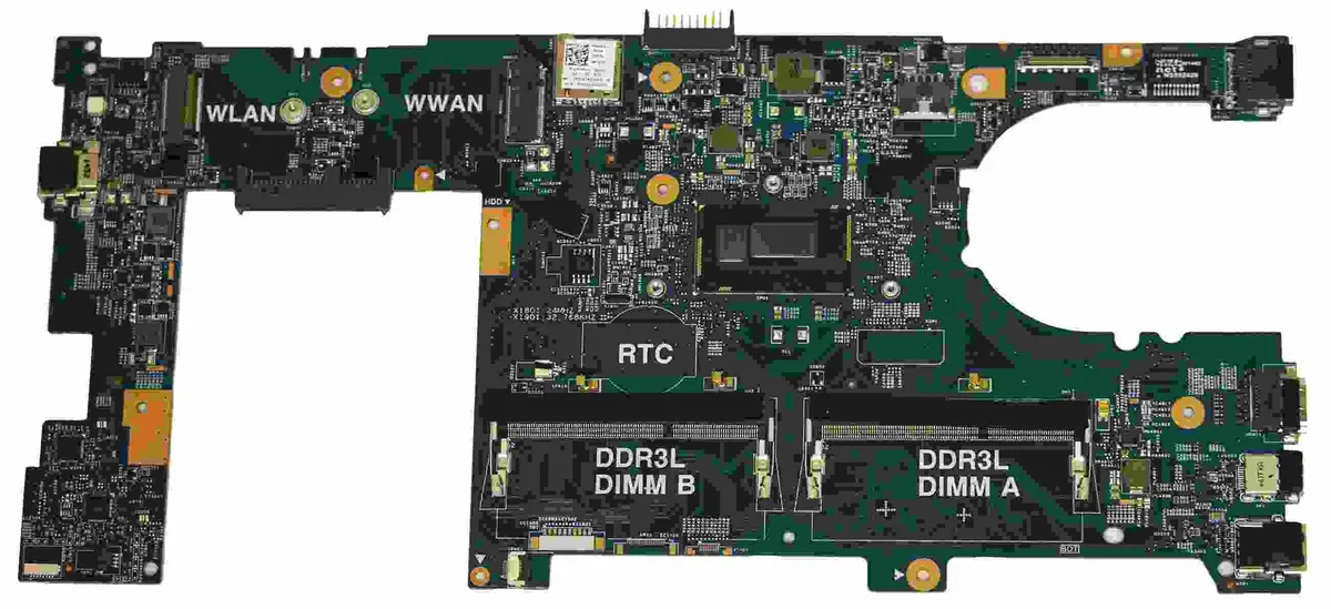 DELL DELL Myk5G System Board Inspiron 13 3340 Core i3-4005U 1.7 GHz — produktbilde