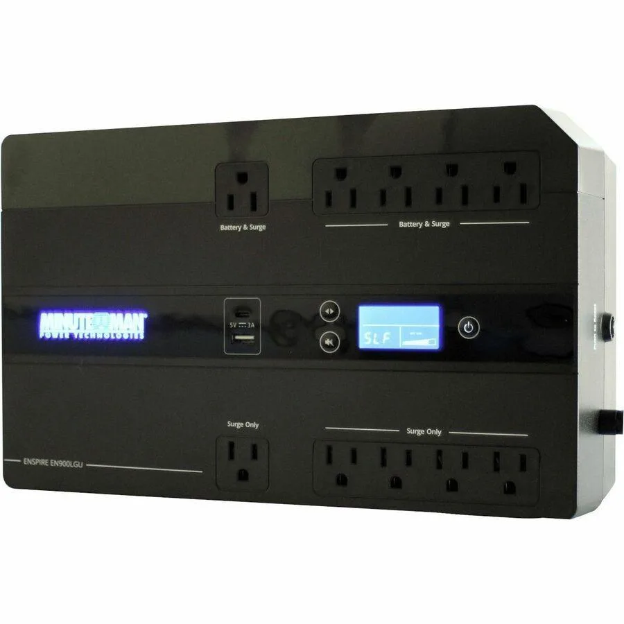 MINUTEMAN MINUTEMAN EN900LGU Enspire-G 900VA 500W UPS — product photo