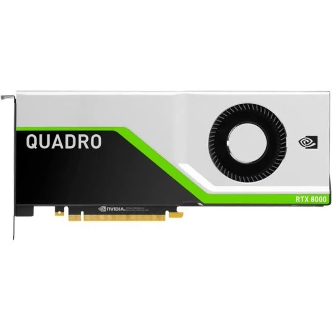 HPE HPE Quadro RTX 8000 48 GB GDDR6 workstation graphics card — photo du produit
