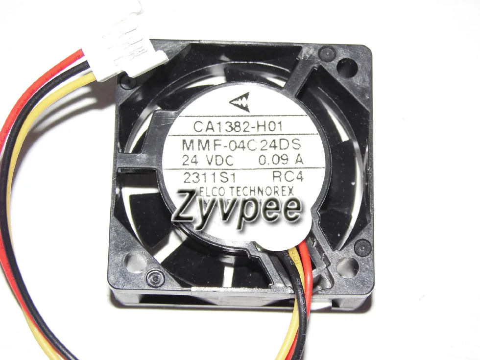 Zyvpee Zyvpee MMF-04C24DS RC4 40mm 24V 0.09A 3 Pin case fan — ภาพสินค้า