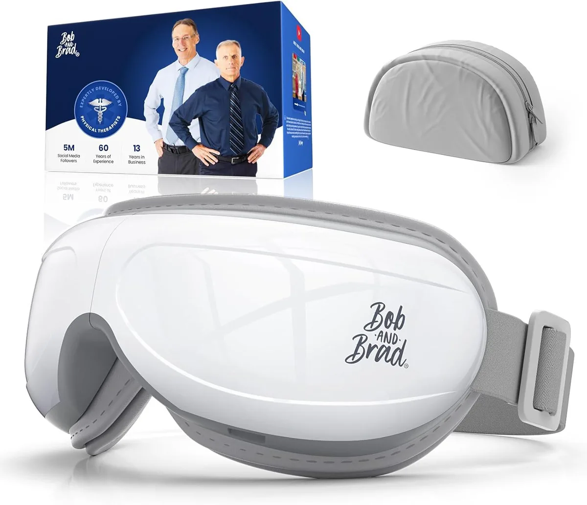 Bob and Brad Bob and Brad KS-3700B Heated Smart Eye Mask for Migraines with Music Sleep Gift — foto produk