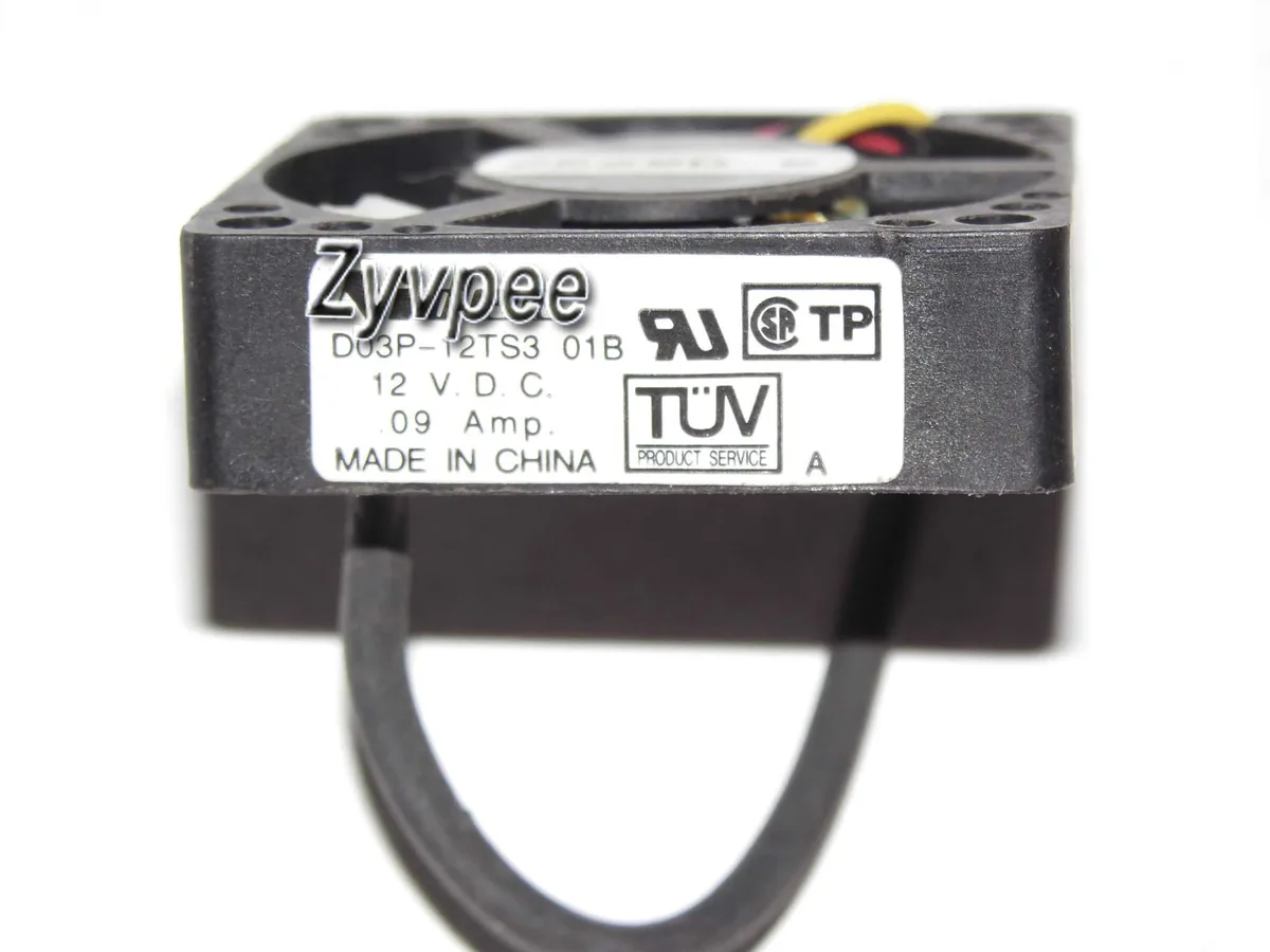 Zyvpee Zyvpee D03P-12TS3 01B 35mm 12V 3-pin case fan — 商品照片