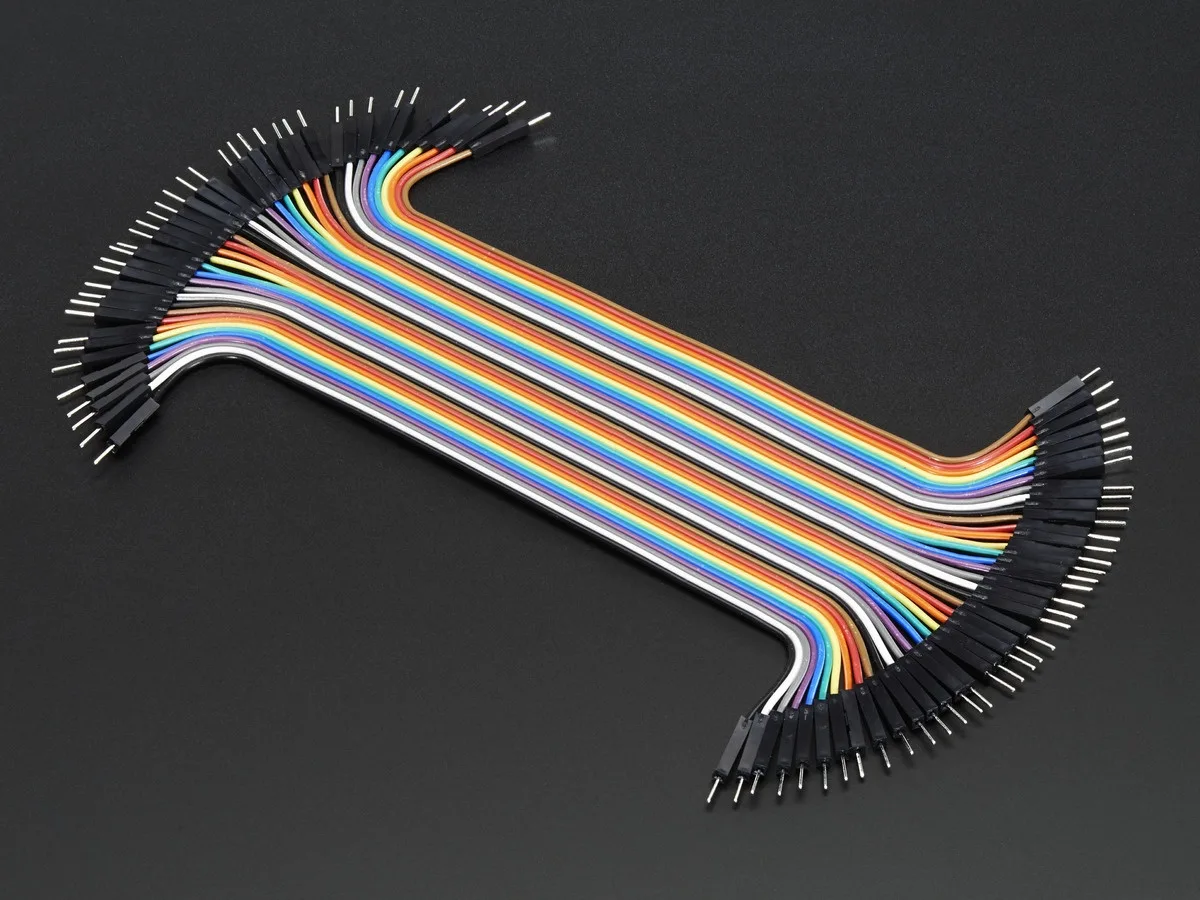 Adafruit Adafruit Premium Male/Male Jumper Wires 40 x 6 — foto produk
