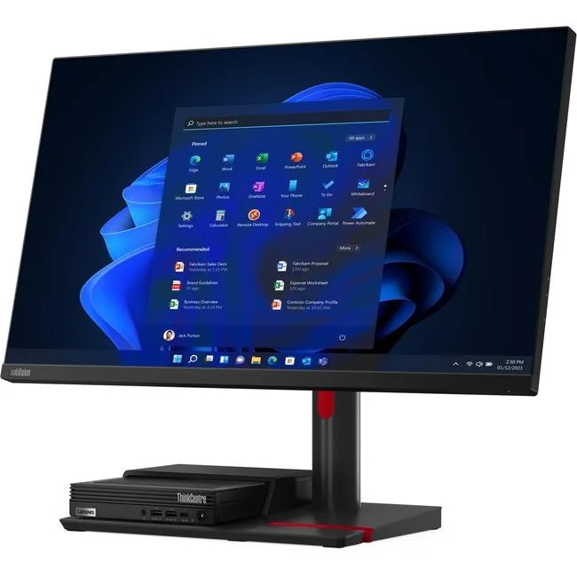Lenovo Lenovo ThinkCentre TIO Flex 22i 12BLMAR6US 22" monitor — Produktfoto